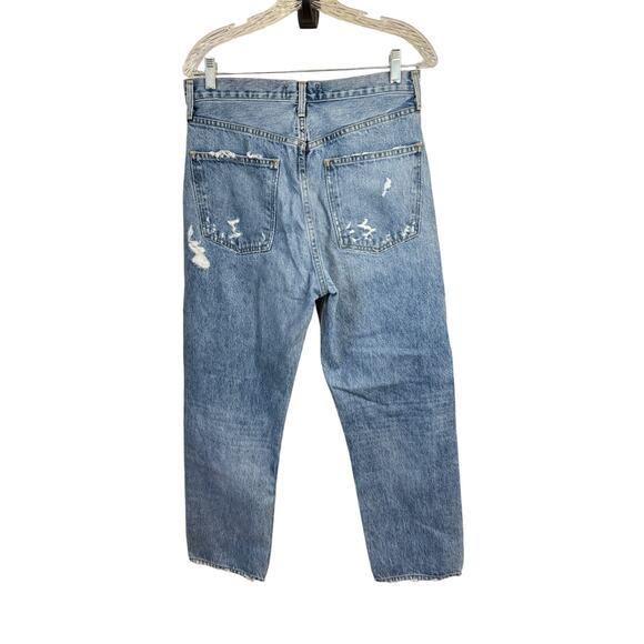 AGOLDE 90's Mid Rise Loose Fit in Fall Out EUC Size 28 $198 MSRP - Picture 7 of 12